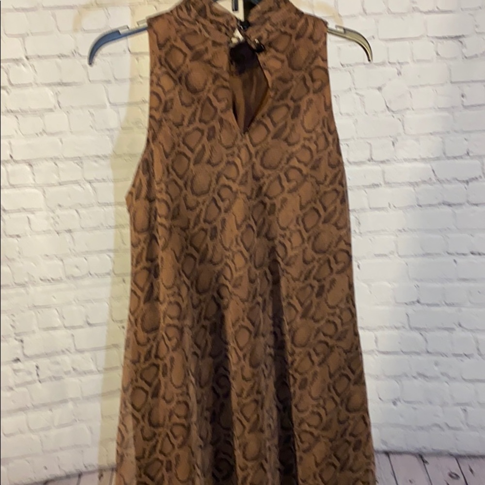 JESSICA HOWARD ANIMAL PRINT DRESS - Picture 10 of 13